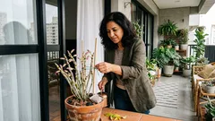 Como fazer a orquídea olho-de-boneca florir por meses com luz certa e descanso no inverno