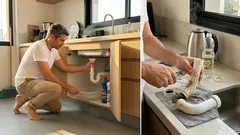 O motivo do mau cheiro que sobe do ralo — e o detalhe do sifão que quase ninguém percebe